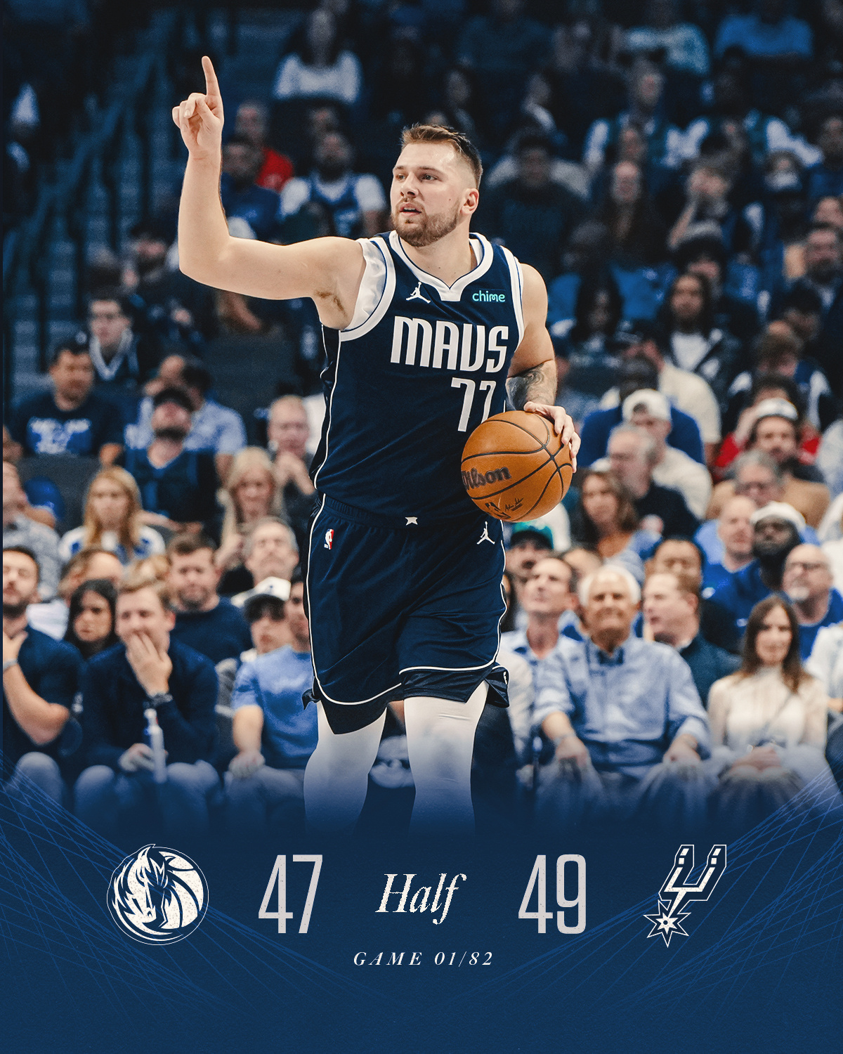 独行侠队再度获胜，击败马刺队