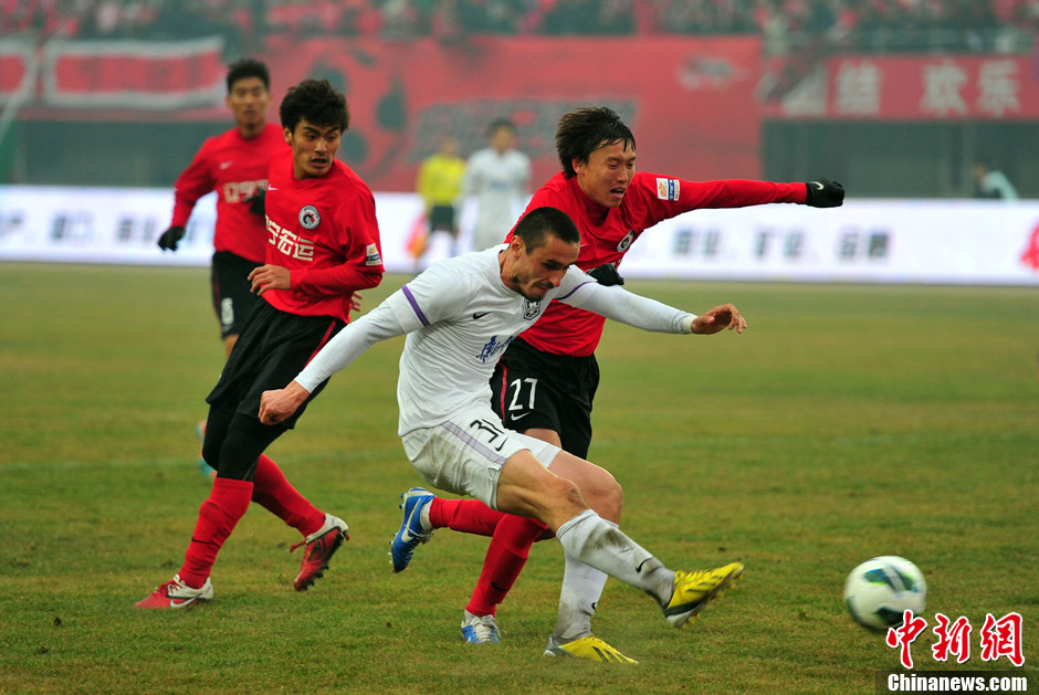 延边全力拼搏,客场逼平强敌 延边全力拼搏,客场逼平强敌